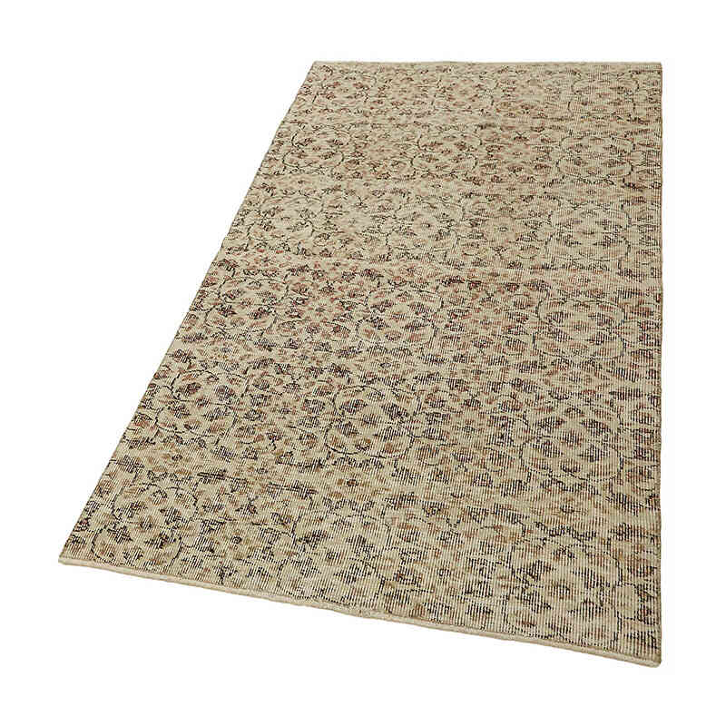 Vintage Turkish Hand-Knotted Rug - 3' 3" x 6' 1" (39" x 73") - K0082657