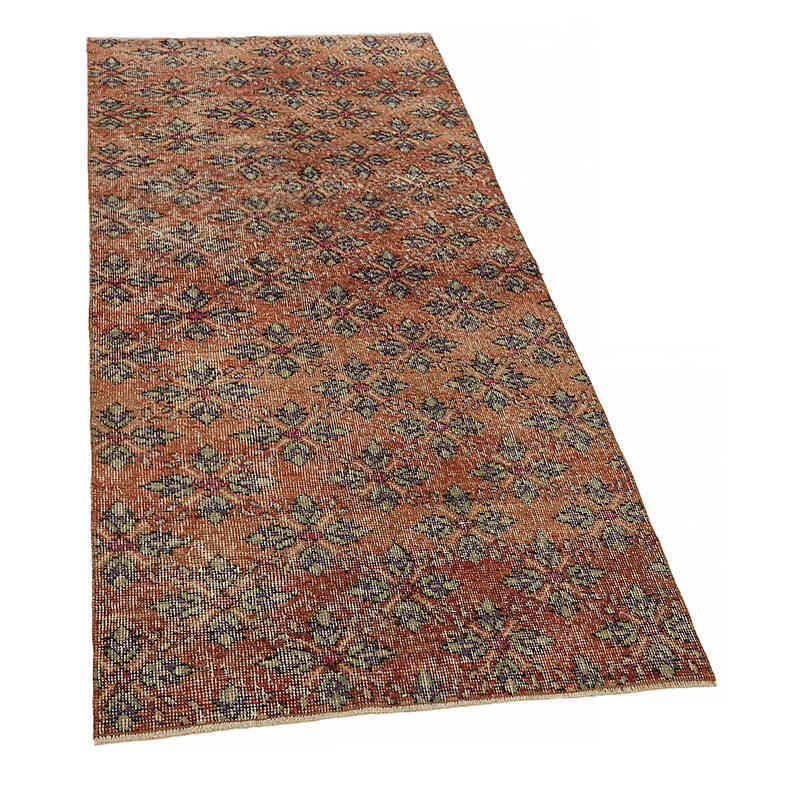 El Dokuma Vintage Halı - 94 cm x 191 cm - K0082660