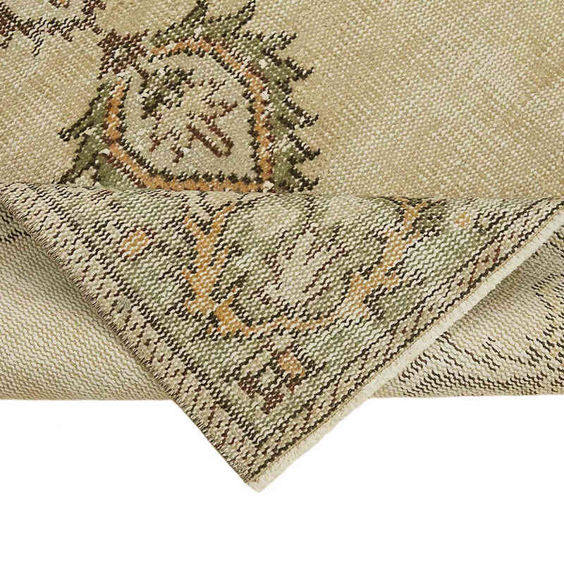 Alfombra Vintage Turca Anudada a Mano - 89 cm x 184 cm - K0082661