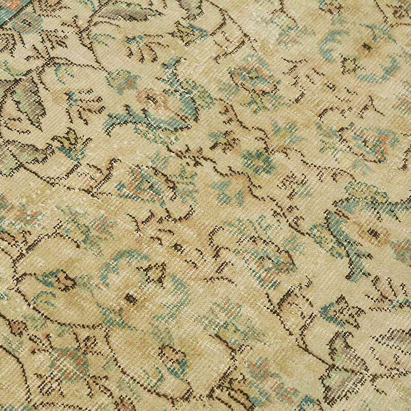 Alfombra Vintage Turca Anudada a Mano - 117 cm x 192 cm - K0082664