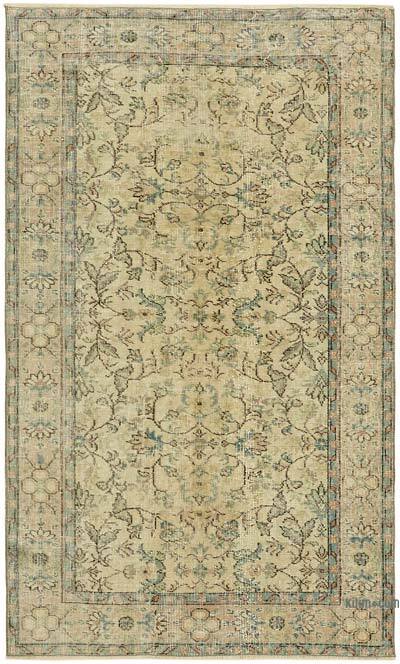 Vintage Turkish Hand-Knotted Rug - 3' 10" x 6' 4" (46" x 76")