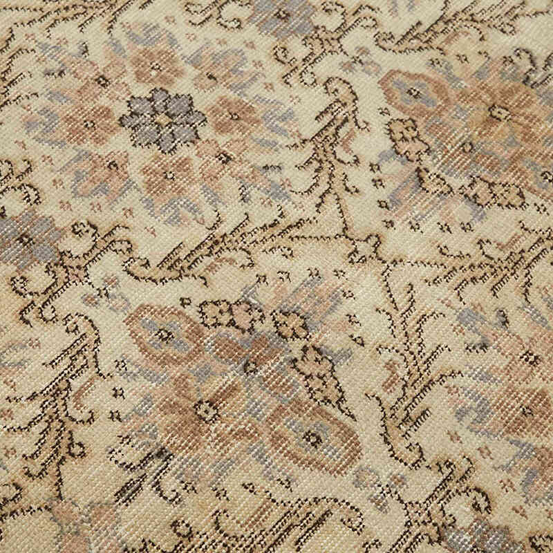 Alfombra Vintage Turca Anudada a Mano - 112 cm x 204 cm - K0082666