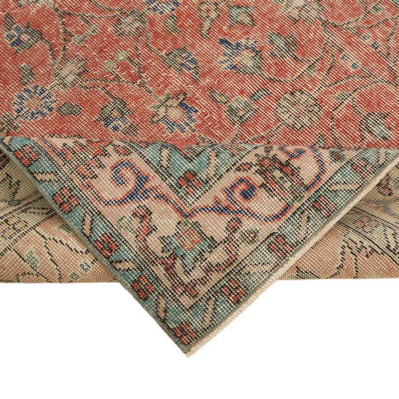 El Dokuma Vintage Halı - 120 cm x 207 cm - K0082669