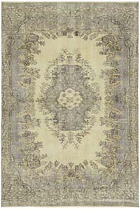 El Dokuma Vintage Halı - 145 cm x 214 cm