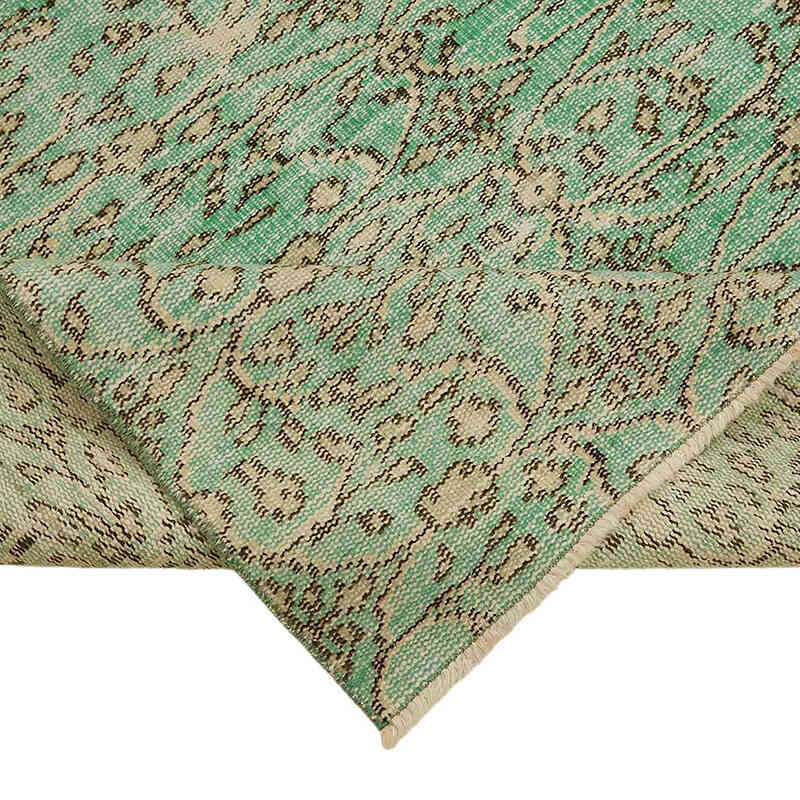 Alfombra Vintage Turca Anudada a Mano - 142 cm x 225 cm - K0082674