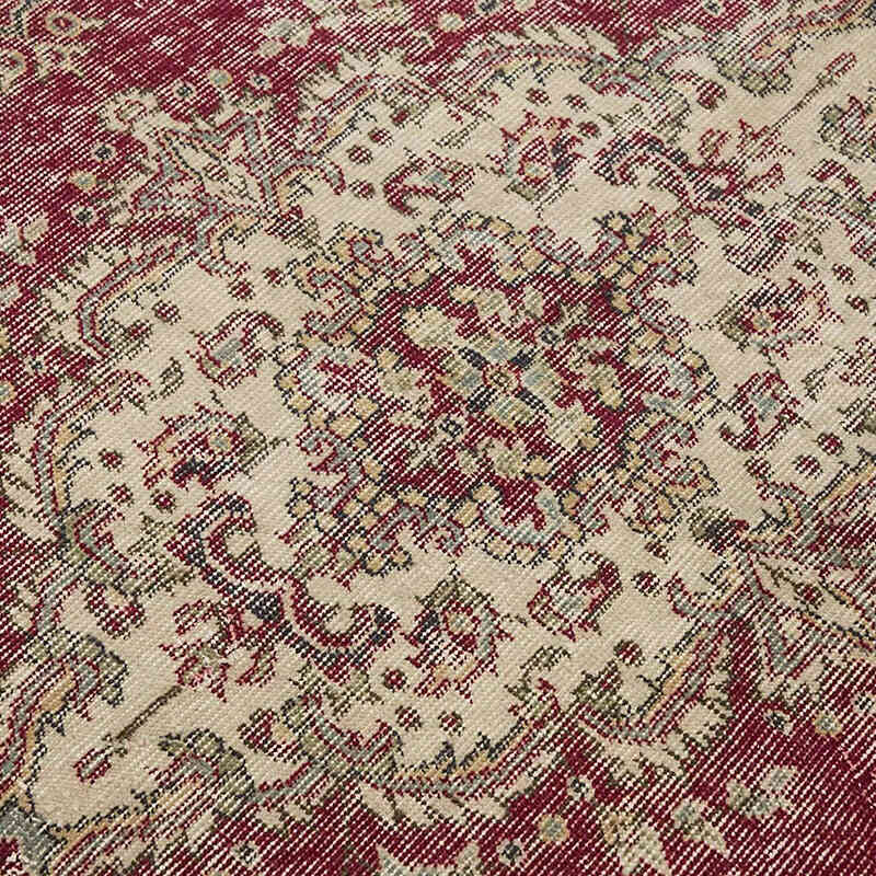Alfombra Vintage Turca Anudada a Mano - 115 cm x 201 cm - K0082676