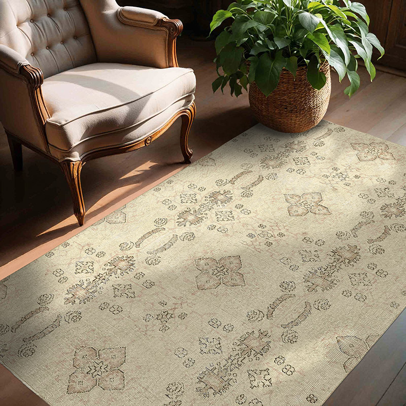 El Dokuma Vintage Halı - 142 cm x 191 cm - K0082678