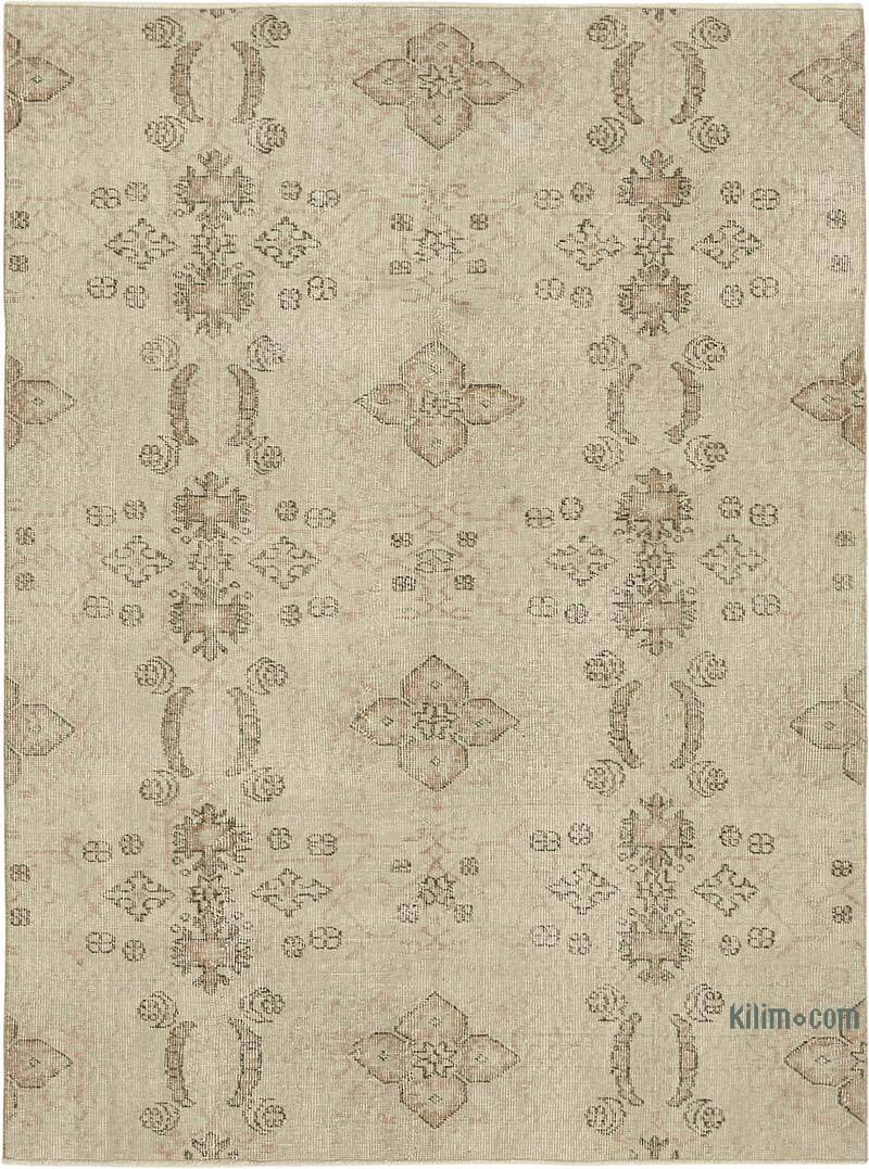 Alfombra Vintage Turca Anudada a Mano - 142 cm x 191 cm - K0082678