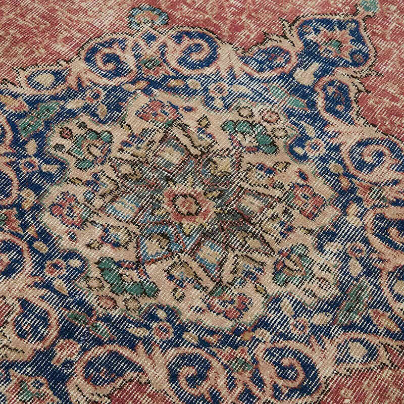 El Dokuma Vintage Halı - 112 cm x 216 cm - K0082681