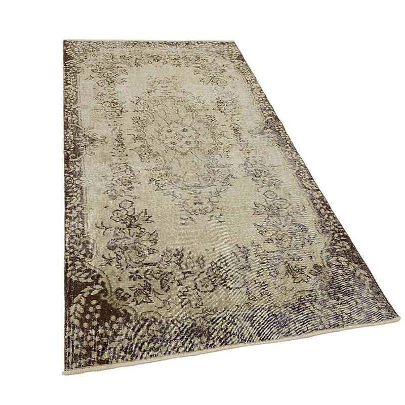 Vintage Turkish Hand-Knotted Rug - 3' 9" x 7' 2" (45" x 86") - K0082682