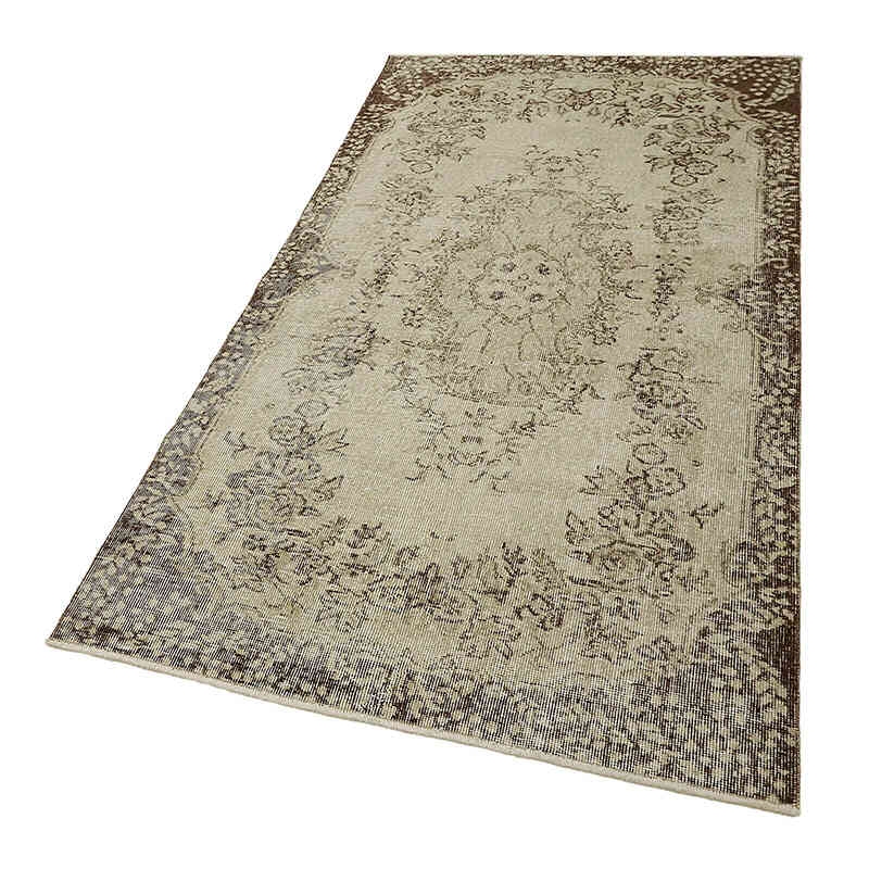 Vintage Turkish Hand-Knotted Rug - 3' 9" x 7' 2" (45" x 86") - K0082682