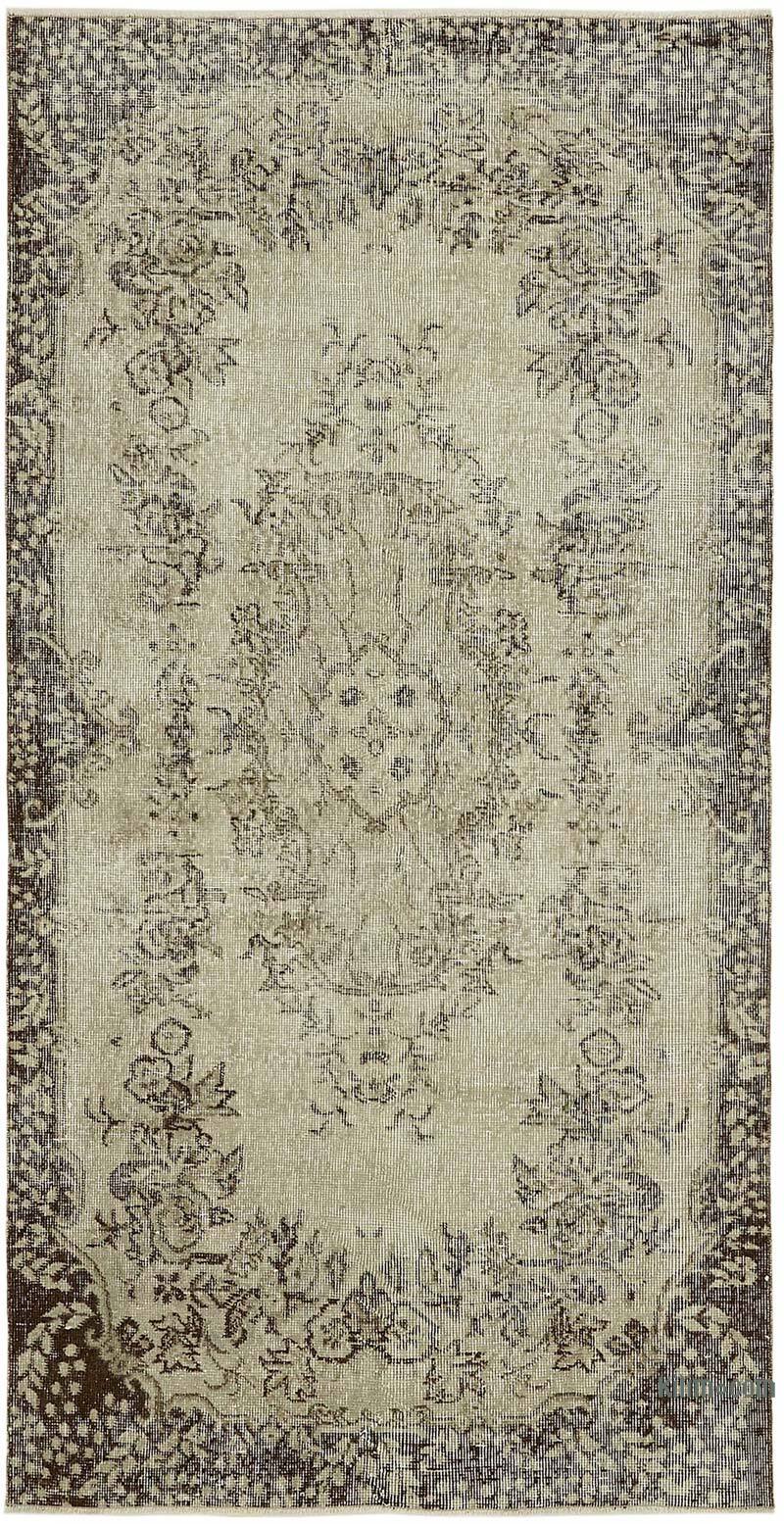 Vintage Turkish Hand-Knotted Rug - 3' 9" x 7' 2" (45" x 86") - K0082682