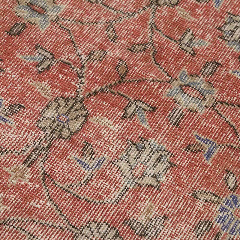 El Dokuma Vintage Halı - 100 cm x 240 cm - K0082684
