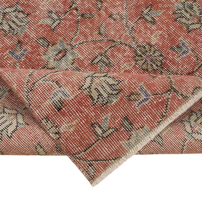 El Dokuma Vintage Halı - 100 cm x 240 cm - K0082684