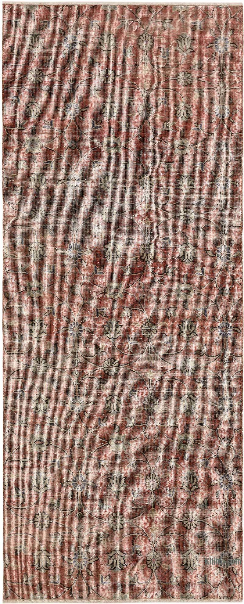 El Dokuma Vintage Halı - 100 cm x 240 cm - K0082684