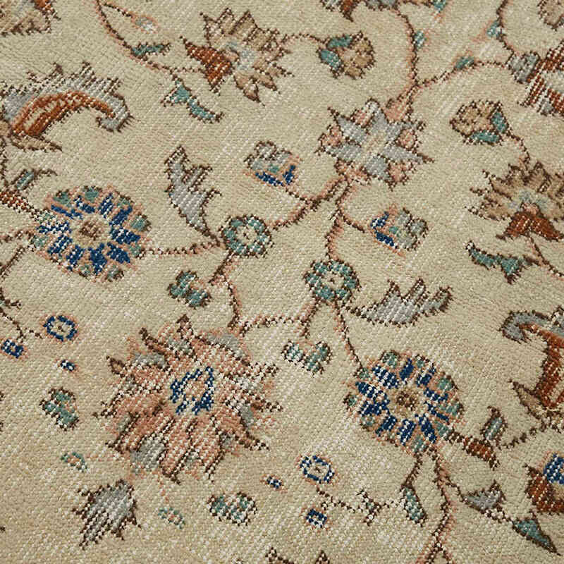 Alfombra Vintage Turca Anudada a Mano - 112 cm x 220 cm - K0082685