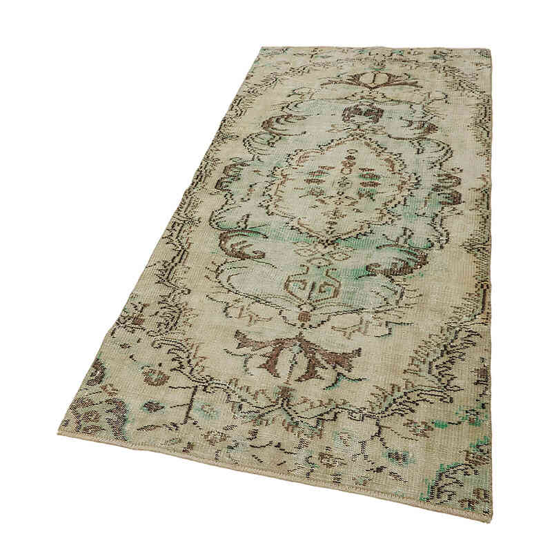 Vintage Turkish Hand-Knotted Rug - 3' 2" x 7' 4" (38" x 88") - K0082687