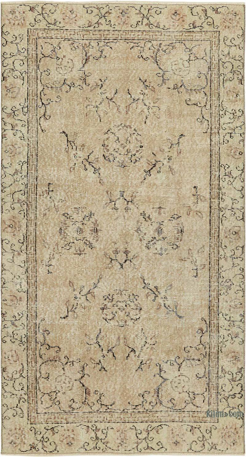 Vintage Turkish Hand-Knotted Rug - 3' 7" x 6' 5" (43" x 77") - K0082689