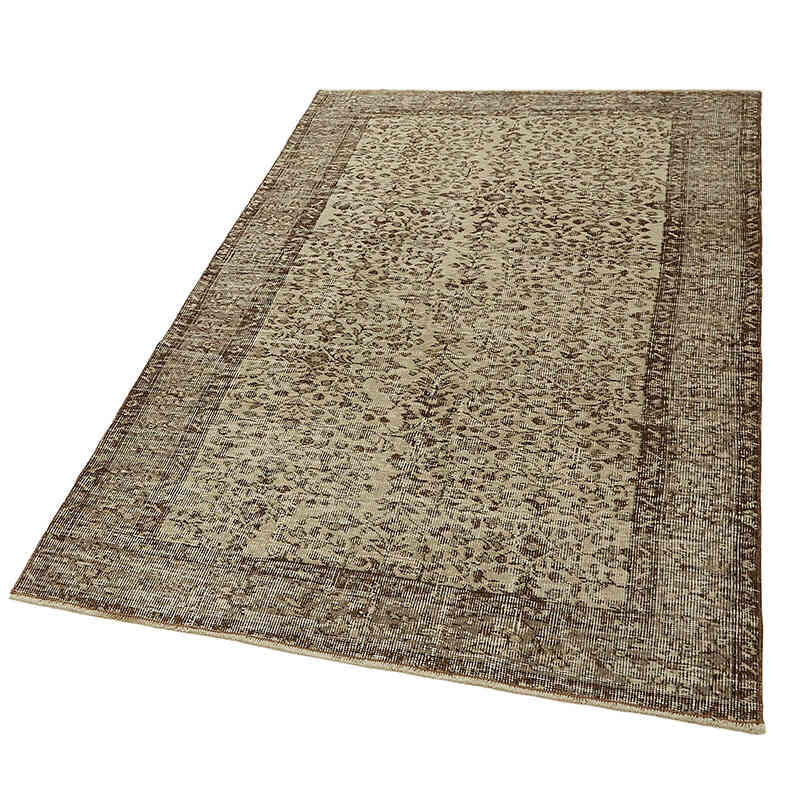 Alfombra Vintage Turca Anudada a Mano - 116 cm x 179 cm - K0082690