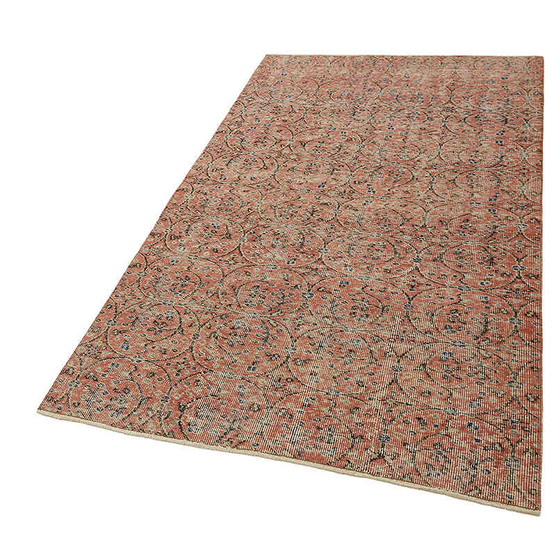 Alfombra Vintage Turca Anudada a Mano - 111 cm x 197 cm - K0082692