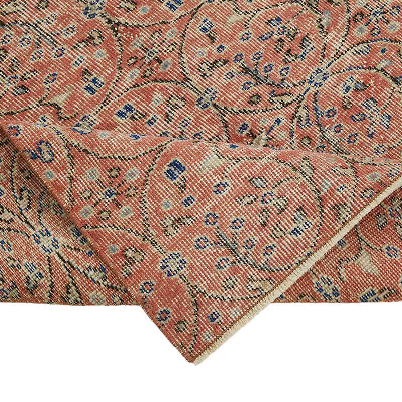 Alfombra Vintage Turca Anudada a Mano - 111 cm x 197 cm - K0082692