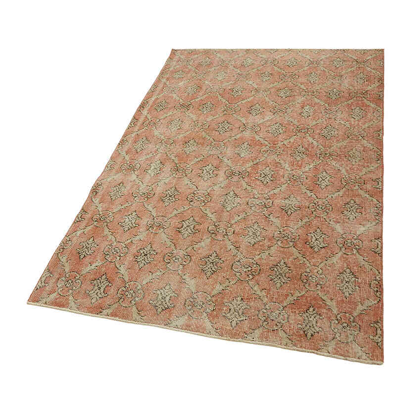Alfombra Vintage Turca Anudada a Mano - 116 cm x 200 cm - K0082694