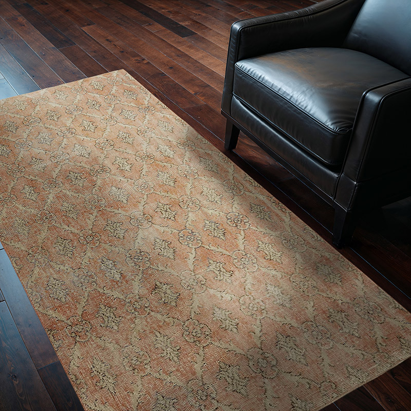 Alfombra Vintage Turca Anudada a Mano - 116 cm x 200 cm - K0082694