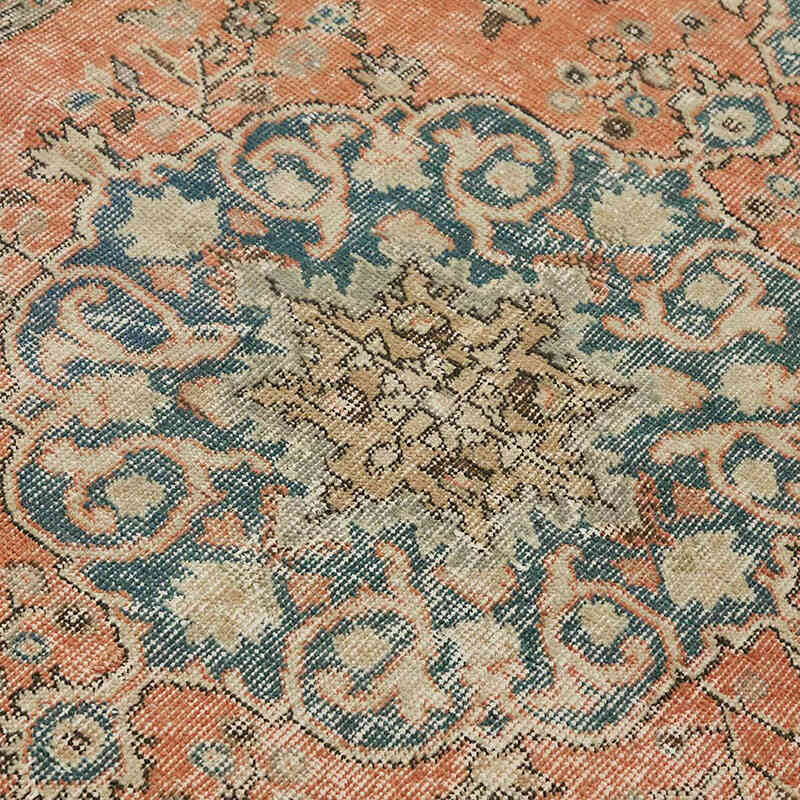 Vintage Turkish Hand-Knotted Rug - 3' 9" x 7'  (45" x 84") - K0082696