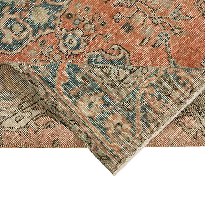 Vintage Turkish Hand-Knotted Rug - 3' 9" x 7'  (45" x 84") - K0082696