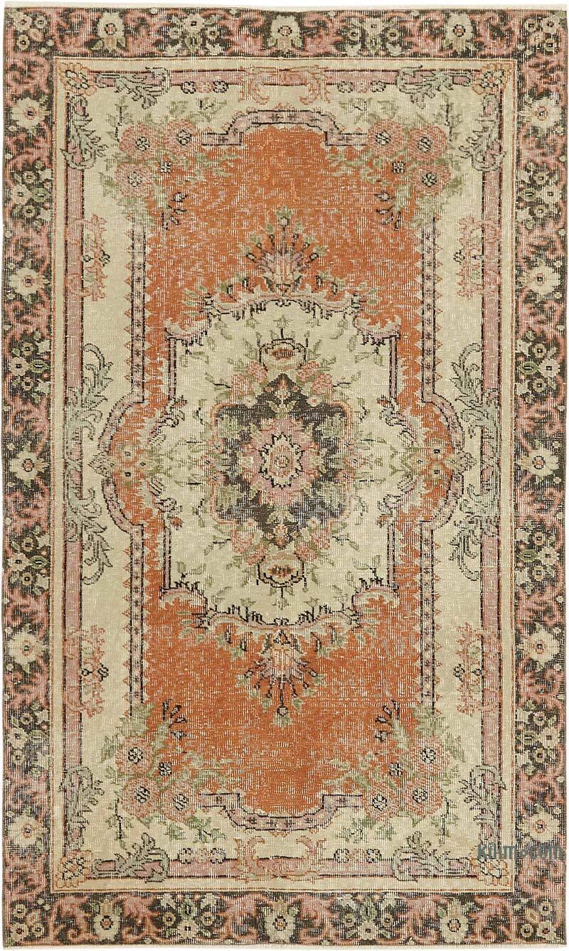 Vintage Turkish Hand-Knotted Rug - 3' 9" x 6' 2" (45" x 74") - K0082698