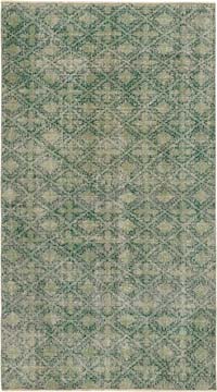 Alfombra Vintage Turca Anudada a Mano - 115 cm x 207 cm