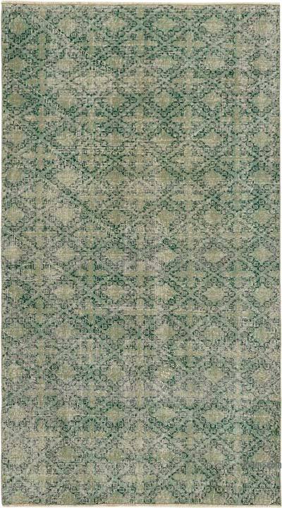 El Dokuma Vintage Halı - 115 cm x 207 cm