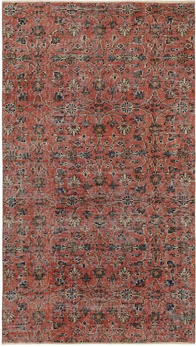 Vintage Turkish Hand-Knotted Rug - 3' 6" x 6' 3" (42" x 75")