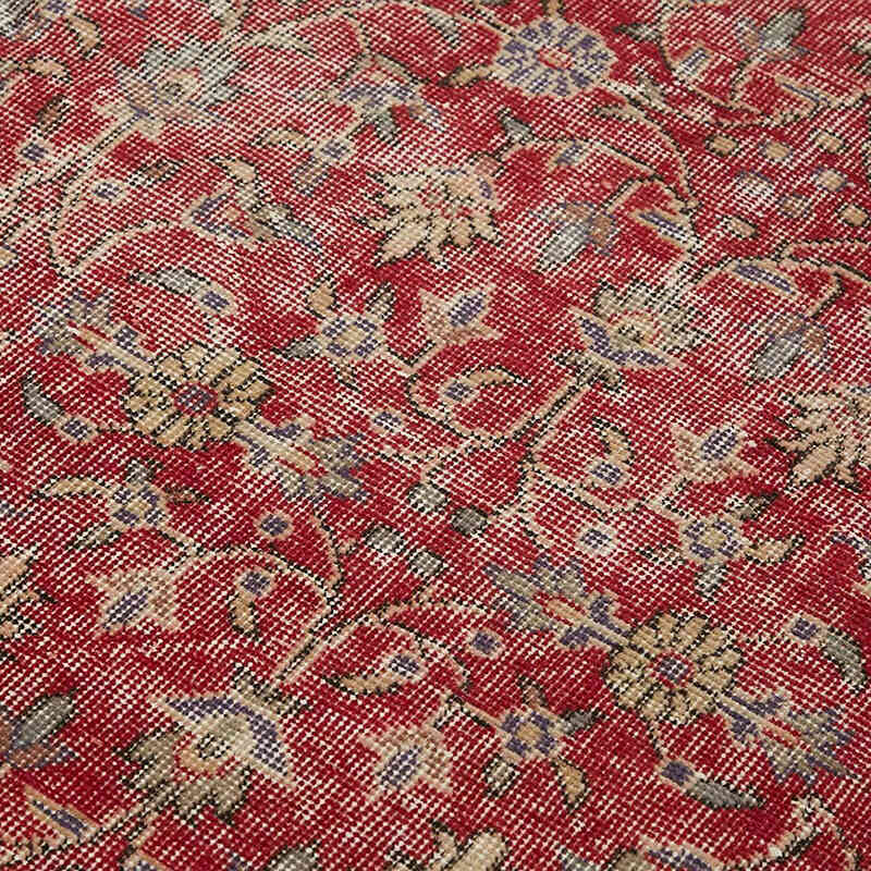 Alfombra Vintage Turca Anudada a Mano - 116 cm x 211 cm - K0082705