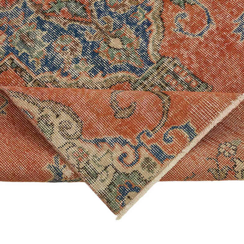 Vintage Turkish Hand-Knotted Rug - 4' 4" x 6' 2" (52" x 74") - K0082708