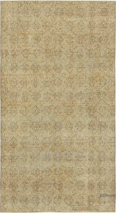 Alfombra Vintage Turca Anudada a Mano - 117 cm x 210 cm