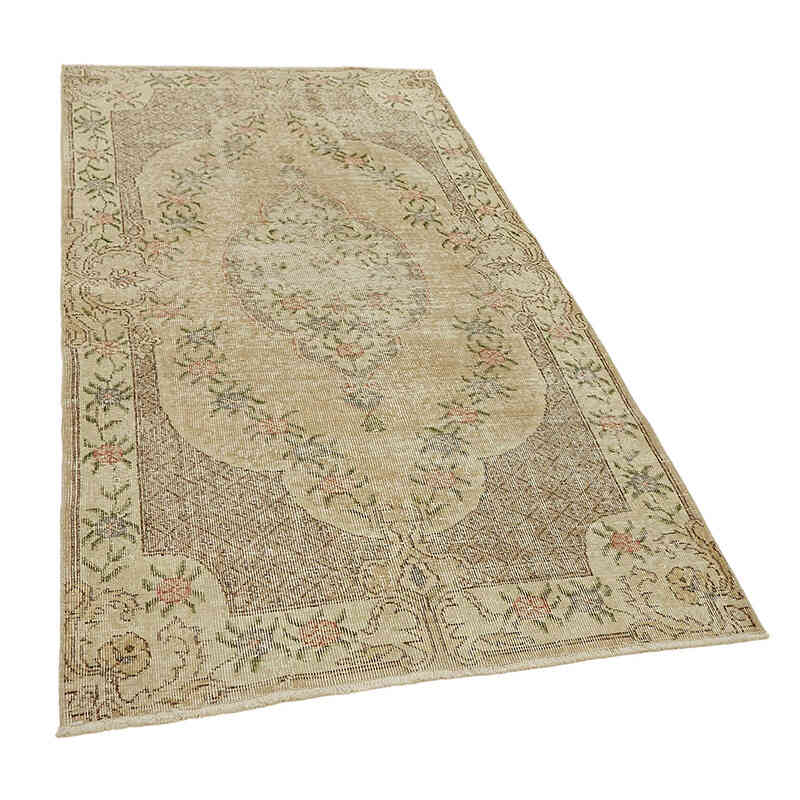 Vintage Turkish Hand-Knotted Rug - 3' 8" x 6' 10" (44" x 82") - K0082710