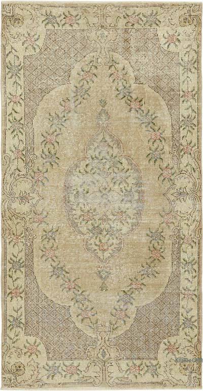 Vintage Turkish Hand-Knotted Rug - 3' 8" x 6' 10" (44" x 82")