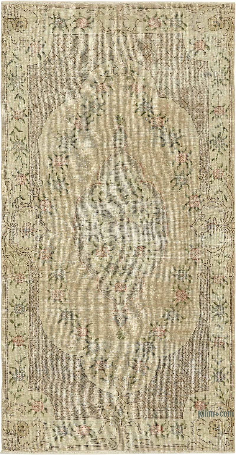 Vintage Turkish Hand-Knotted Rug - 3' 8" x 6' 10" (44" x 82") - K0082710