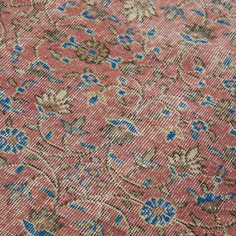 Alfombra Vintage Turca Anudada a Mano - 101 cm x 210 cm - K0082711
