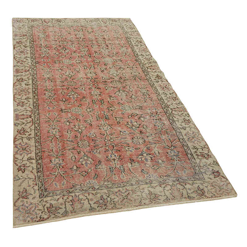 Vintage Turkish Hand-Knotted Rug - 3' 6" x 6' 5" (42" x 77") - K0082712