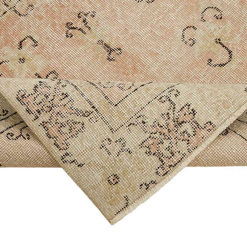 Alfombra Vintage Turca Anudada a Mano - 113 cm x 200 cm - K0082713
