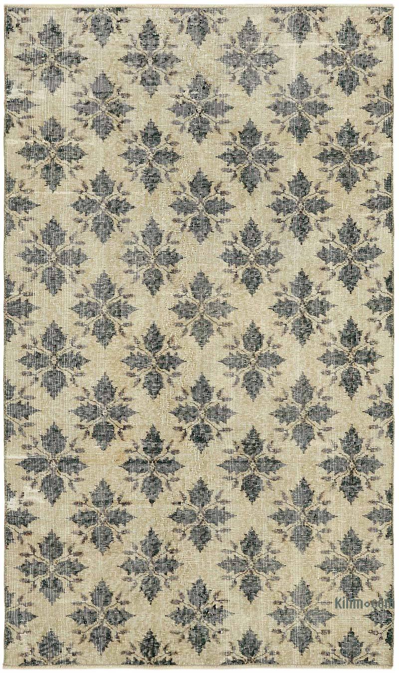 Alfombra Vintage Turca Anudada a Mano - 116 cm x 194 cm - K0082717