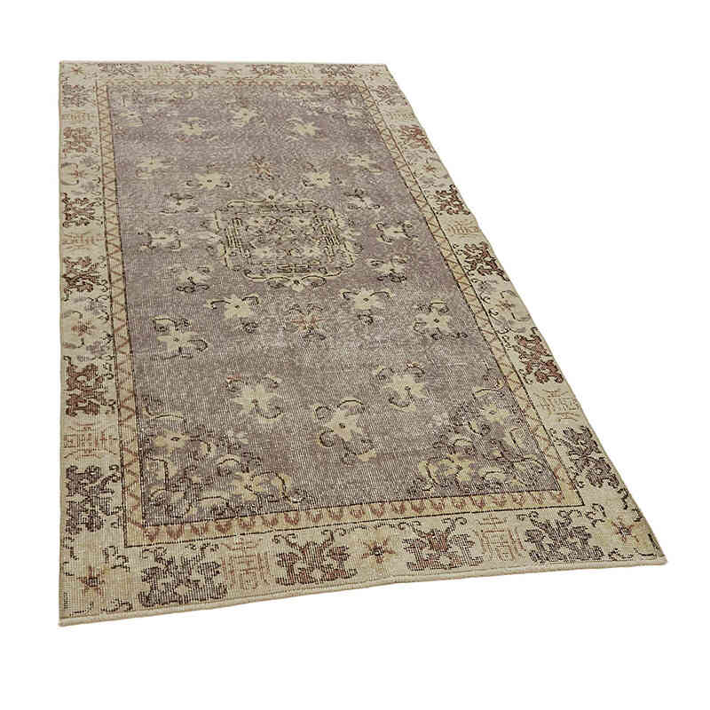 El Dokuma Vintage Halı - 108 cm x 200 cm - K0082718