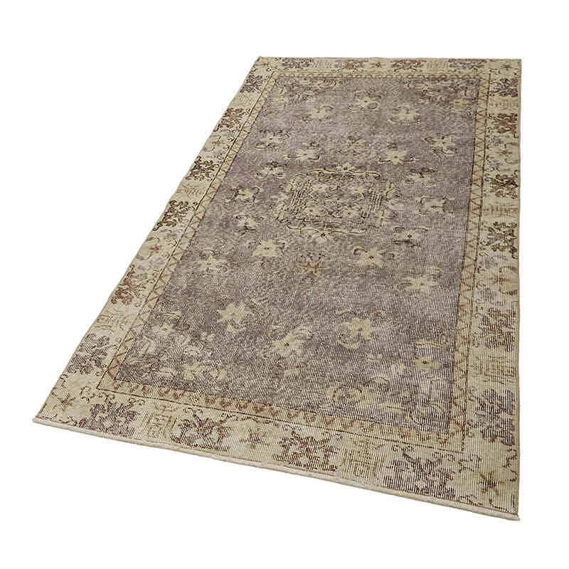 El Dokuma Vintage Halı - 108 cm x 200 cm - K0082718