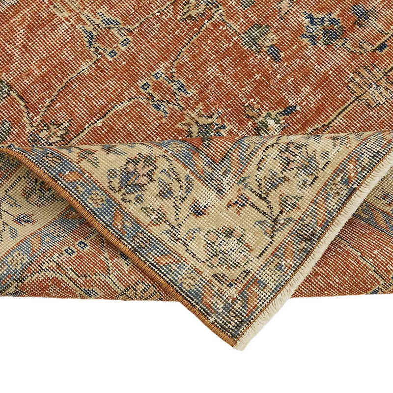 Vintage Turkish Hand-Knotted Rug - 3' 7" x 6' 6" (43" x 78") - K0082719