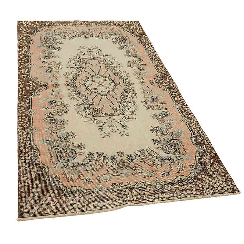 El Dokuma Vintage Halı - 119 cm x 212 cm - K0082720