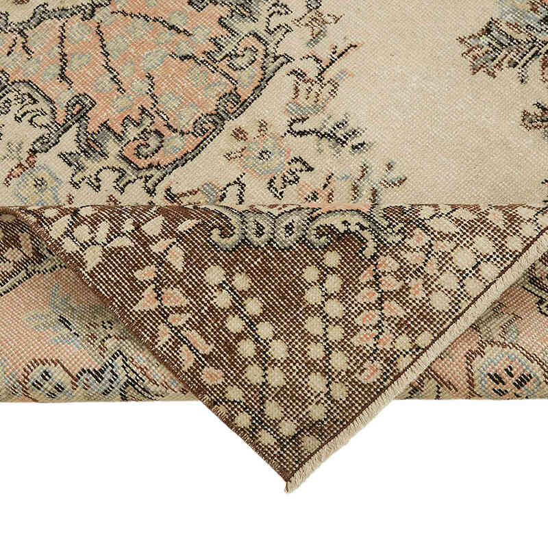 El Dokuma Vintage Halı - 119 cm x 212 cm - K0082720