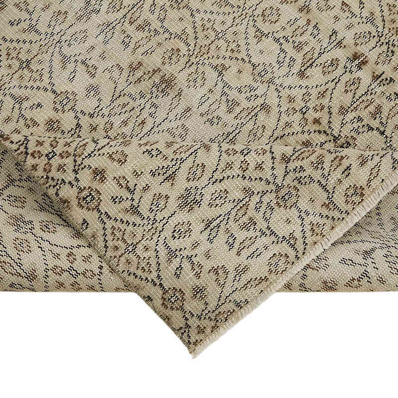 Alfombra Vintage Turca Anudada a Mano - 137 cm x 224 cm - K0082724