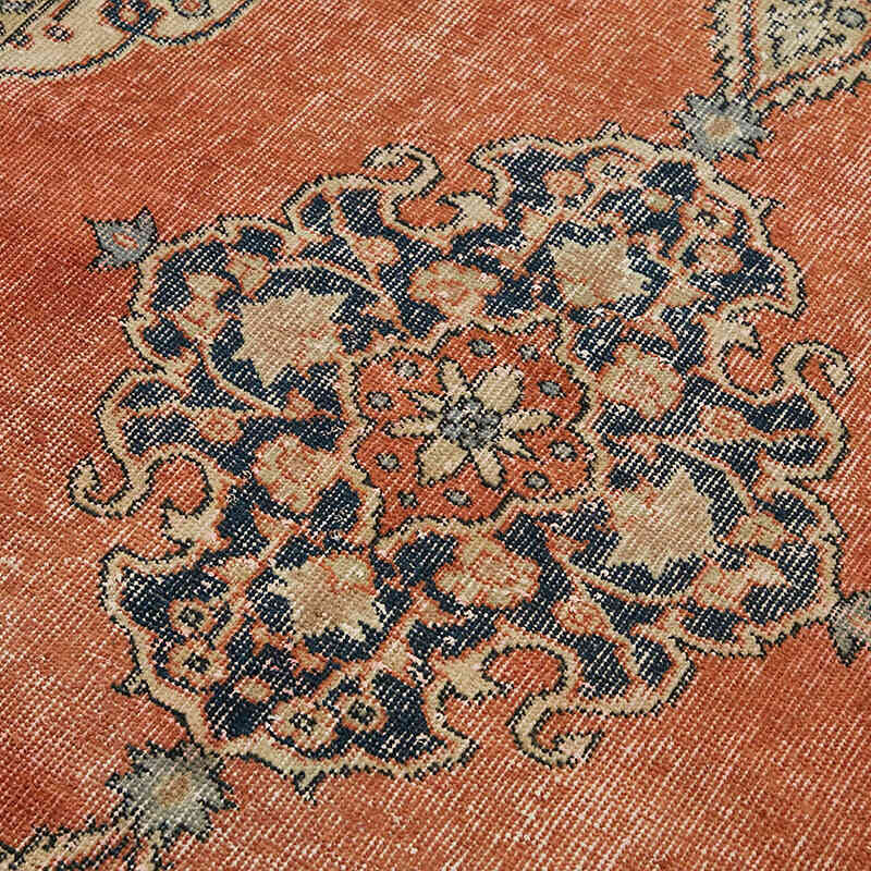 El Dokuma Vintage Halı - 117 cm x 196 cm - K0082725